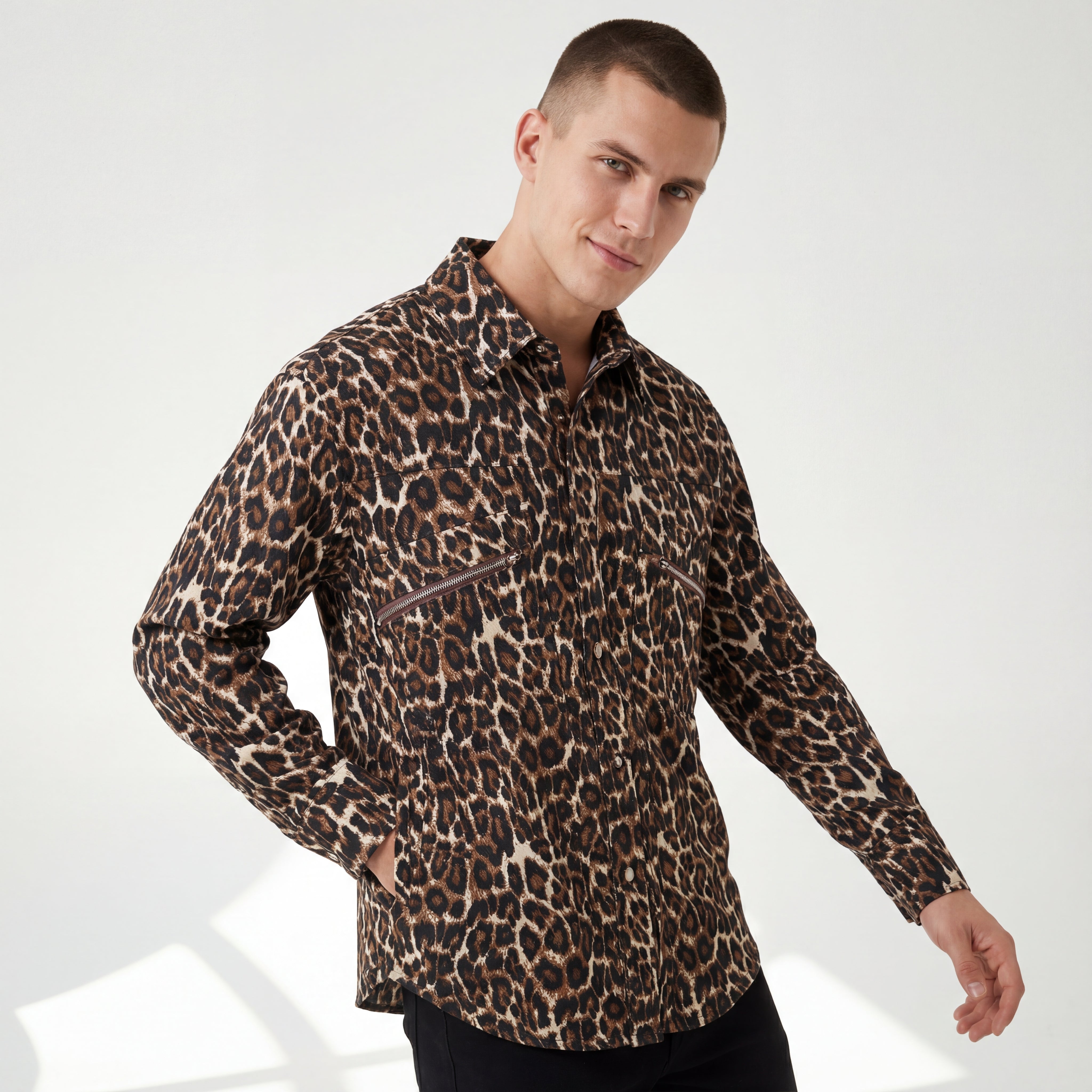 Leopard Statement Jacket LEOPARD