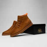 Tayno The Briton Suede Hiking Chukka Sneaker Camel