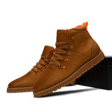 Tayno The Briton Suede Hiking Chukka Sneaker Camel