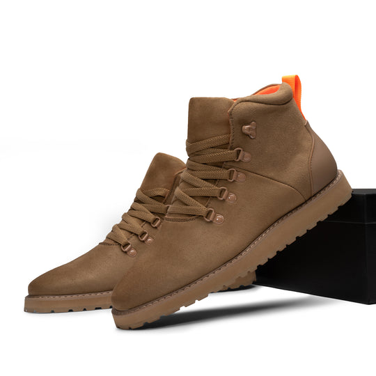 Tayno The Briton Suede Hiking Chukka Sneaker Sand