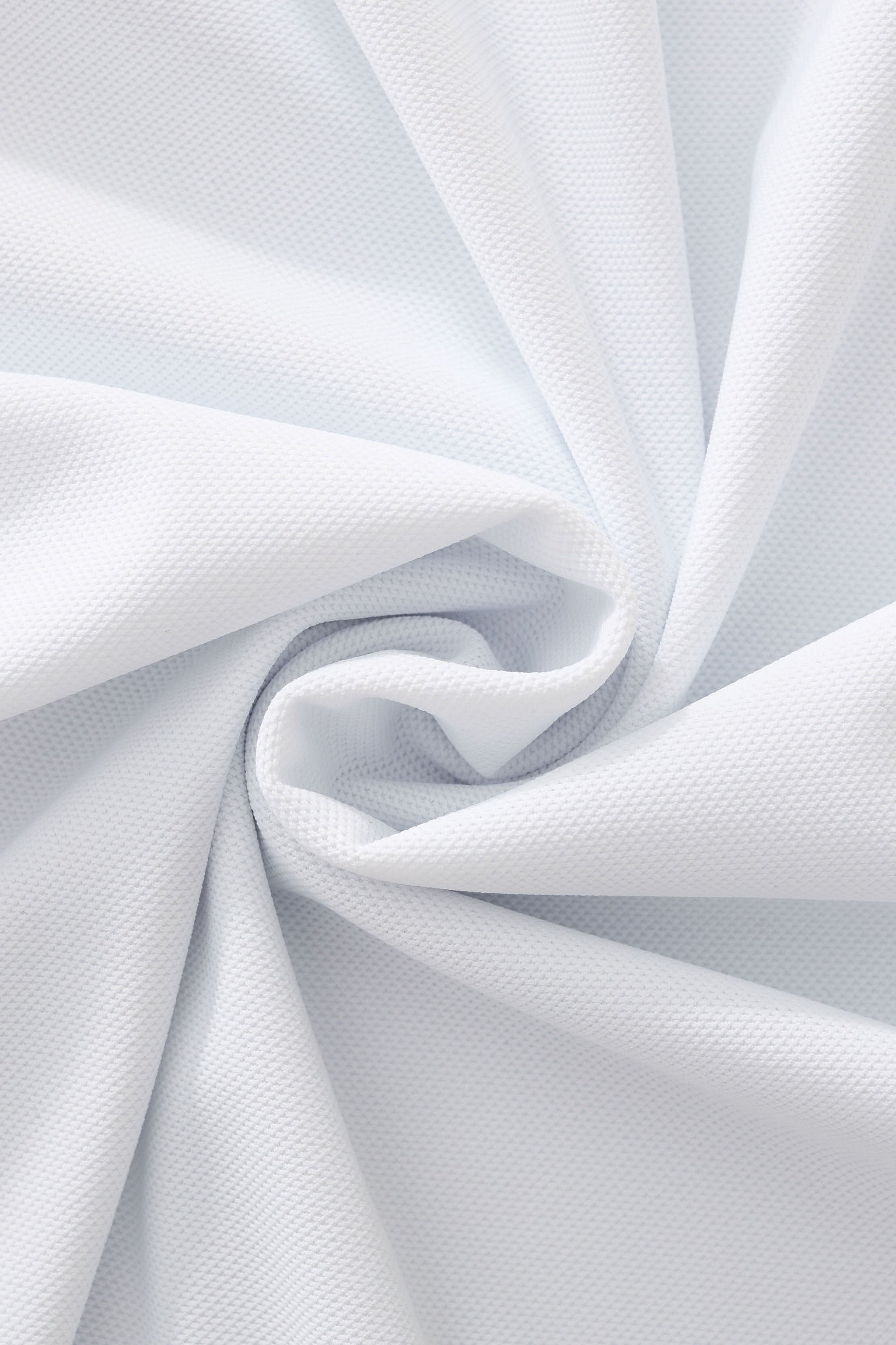 Monogram Trim Performance Polo - El baron WHITE