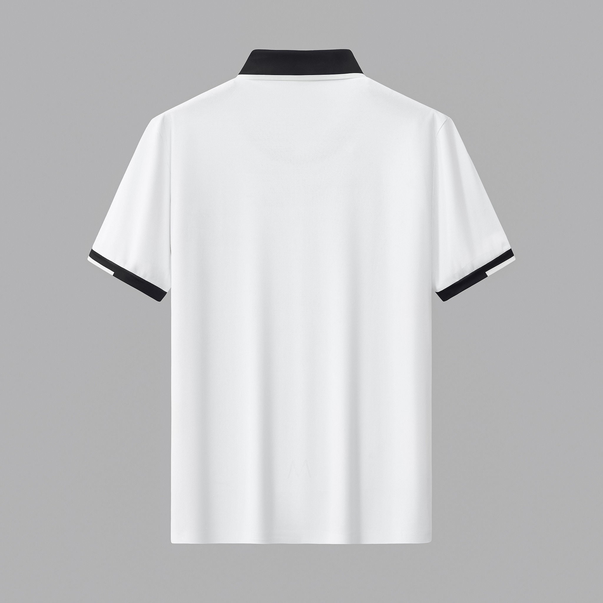 Contrast Trim Performance Polo - El Baron WHITE