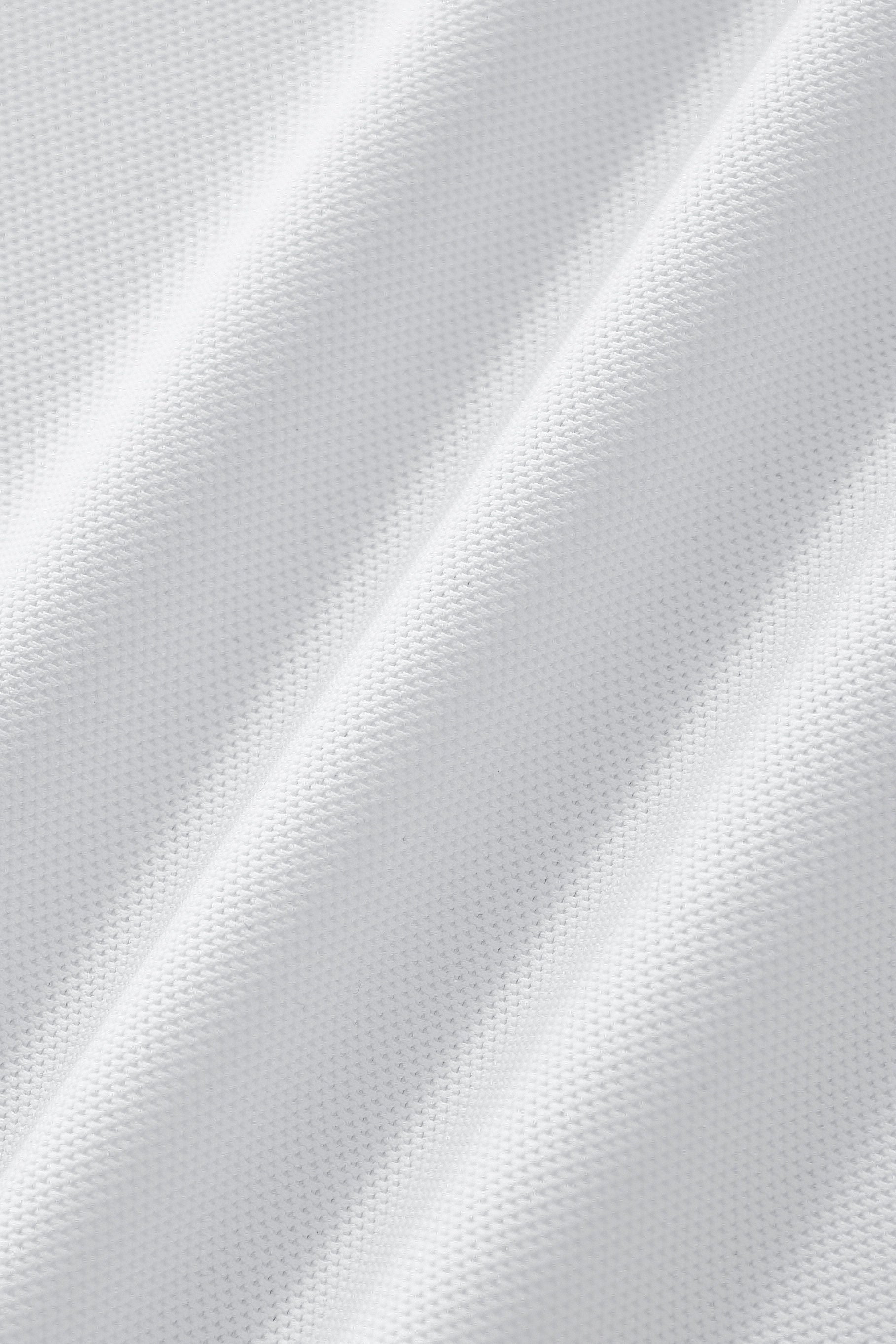 Contrast Trim Performance Polo - El Baron WHITE