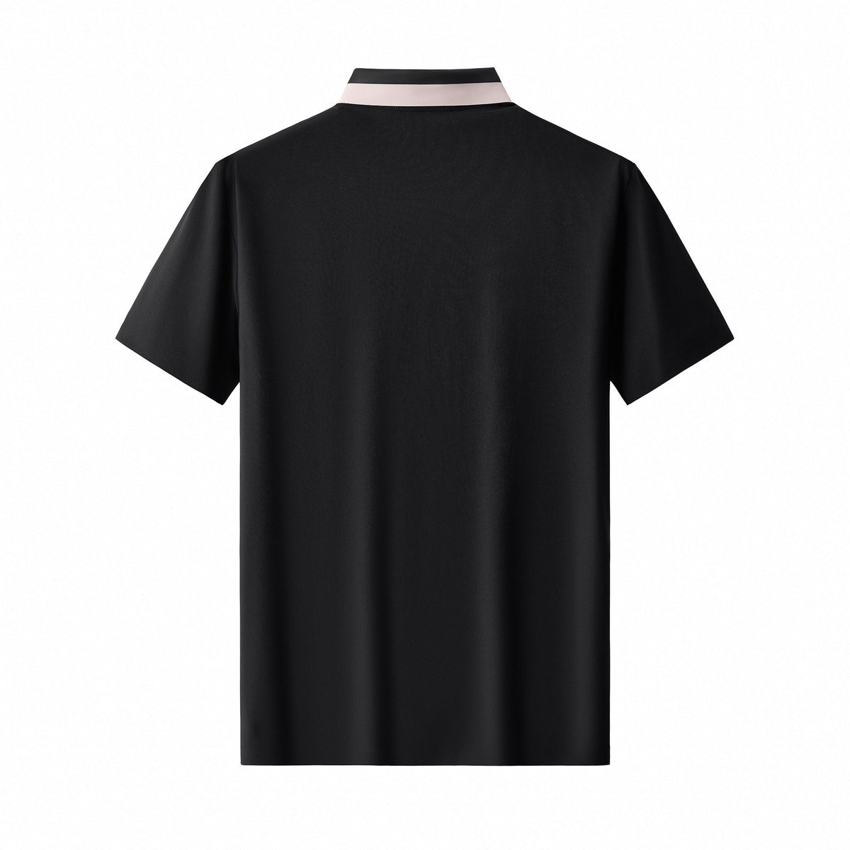 Signature Trim Performance Polo – El Baron BLACK