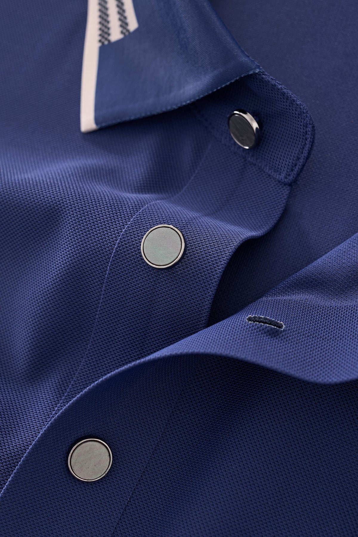 Signature Trim Performance Polo – El Baron NAVY