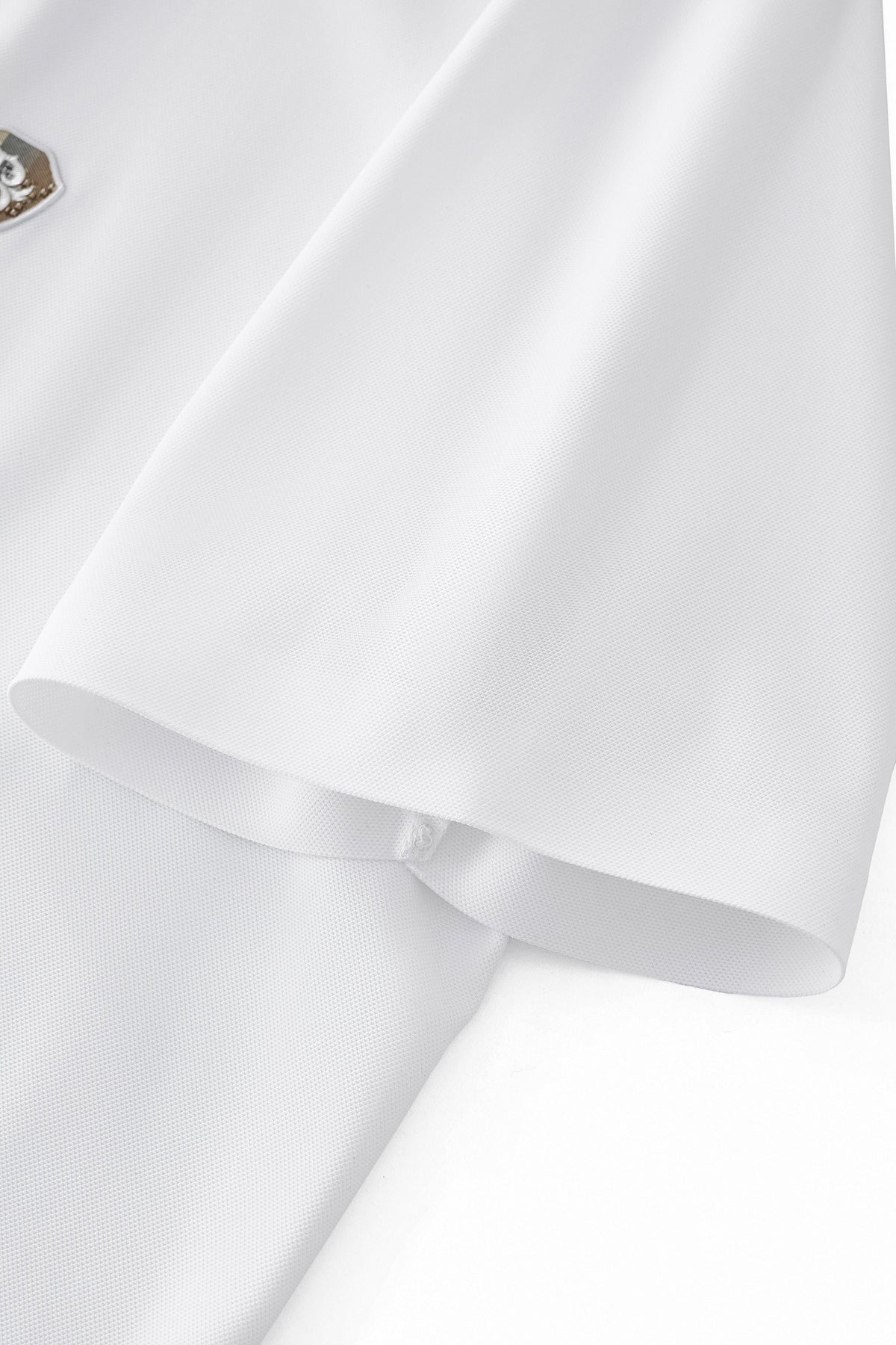 Signature Trim Performance Polo – El Baron WHITE