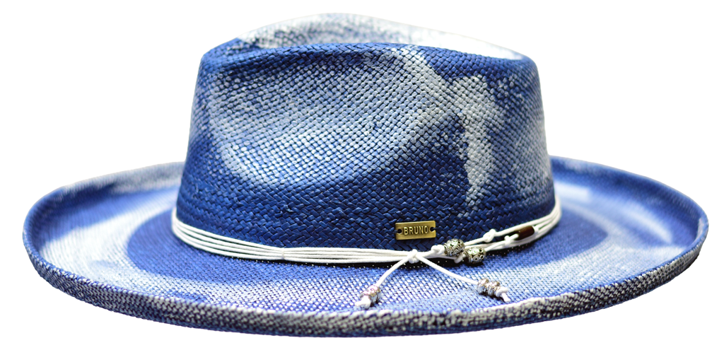 Bruno Capelo The Bourbon  BU-616 Royal Blue & White