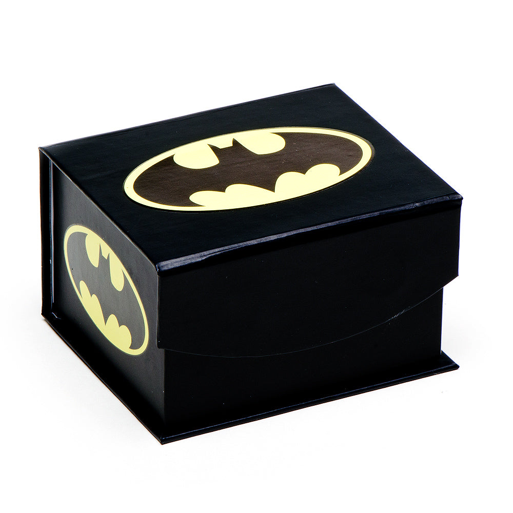 DC Batman Cowl Mask Silver Cufflinks