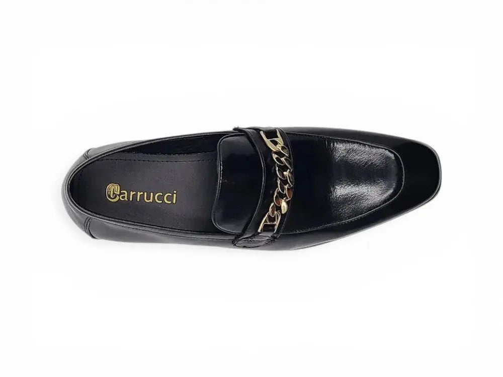 Beveled Squared Toe Loafer