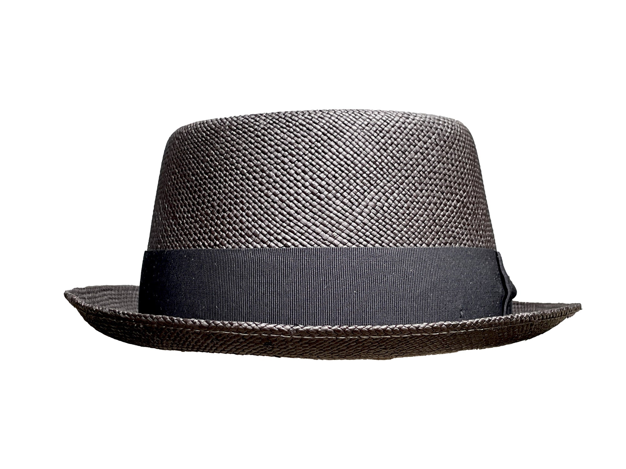 Pork Pie Trilby Panama Hat - Handwoven