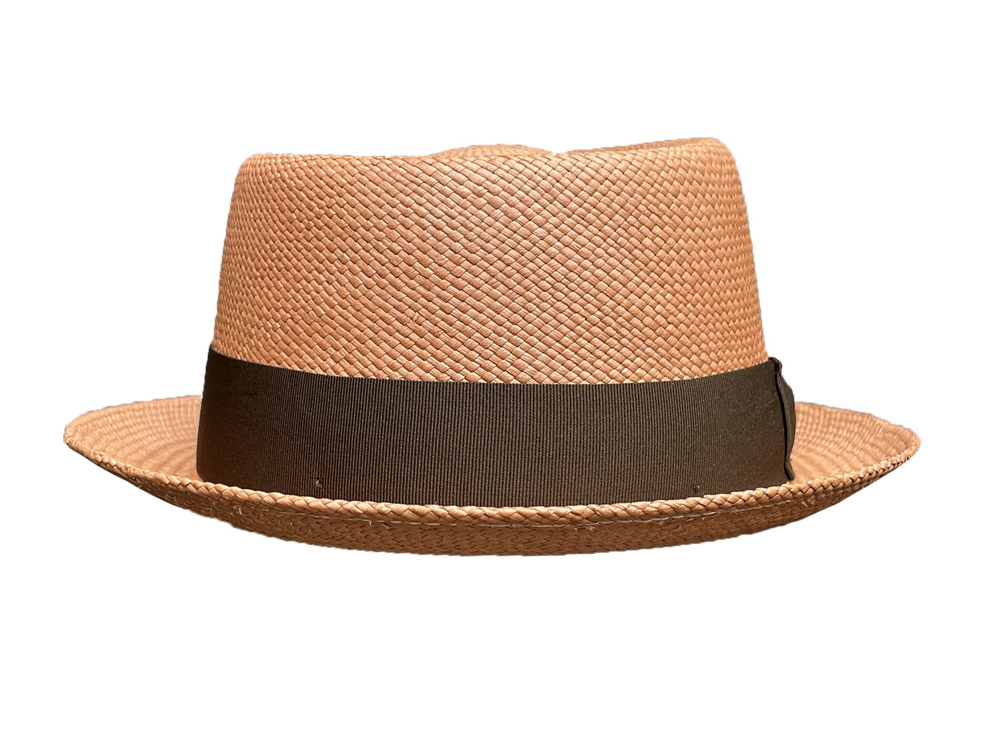 Pork Pie Trilby Panama Hat - Handwoven