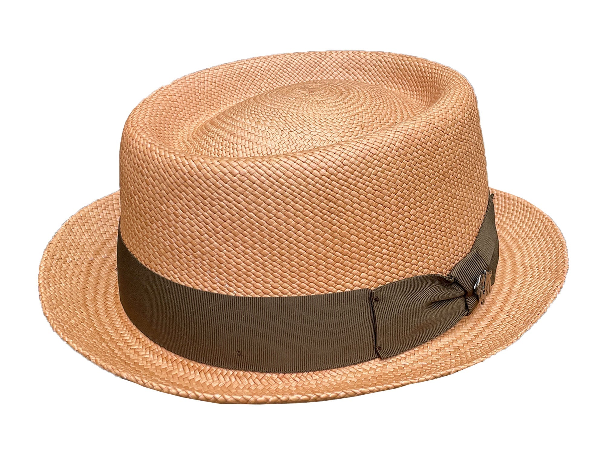 Pork Pie Trilby Panama Hat - Handwoven