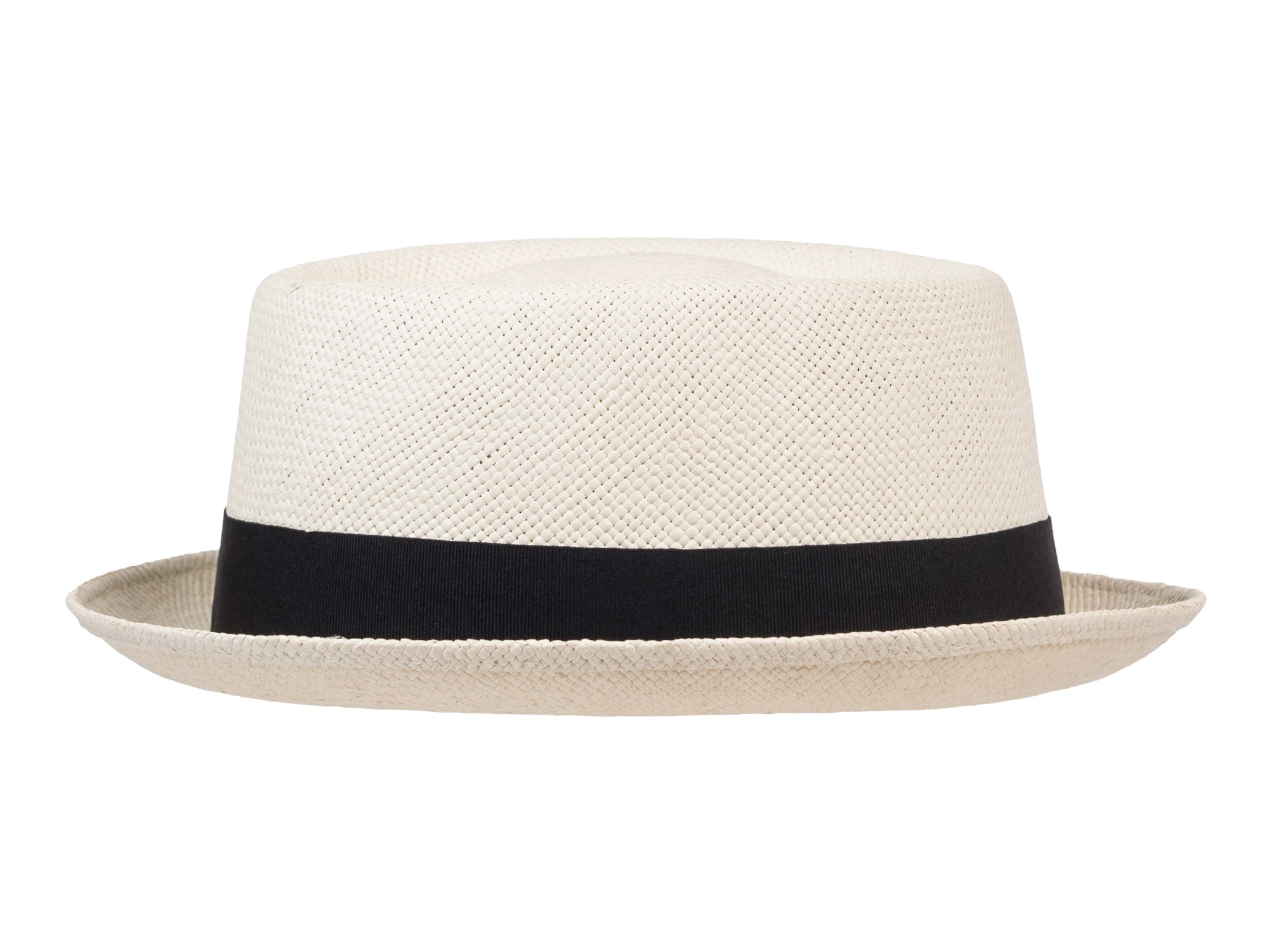 Pork Pie Trilby Panama Hat - Handwoven