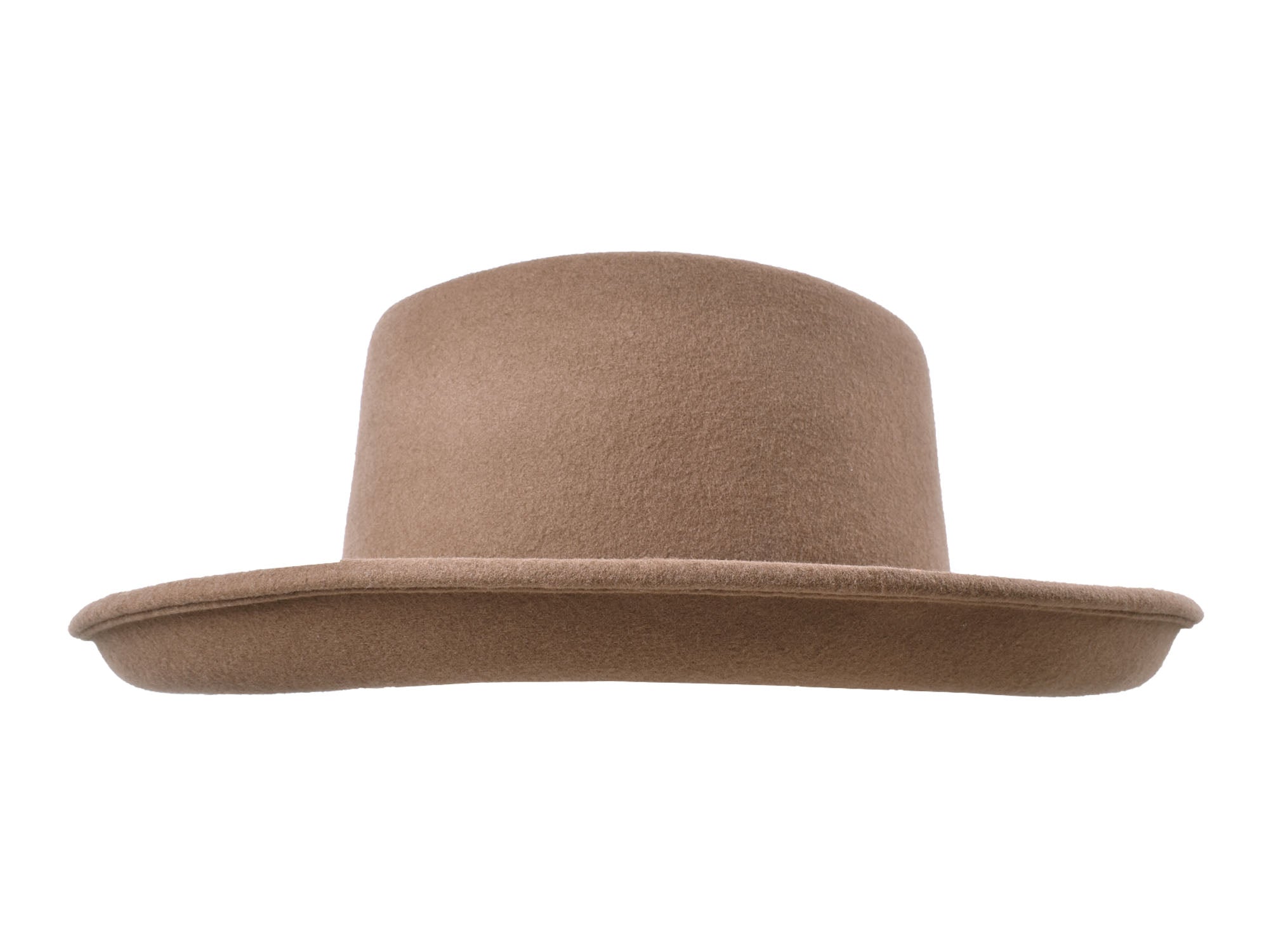 Outdoor Merino wool felt hat Rust