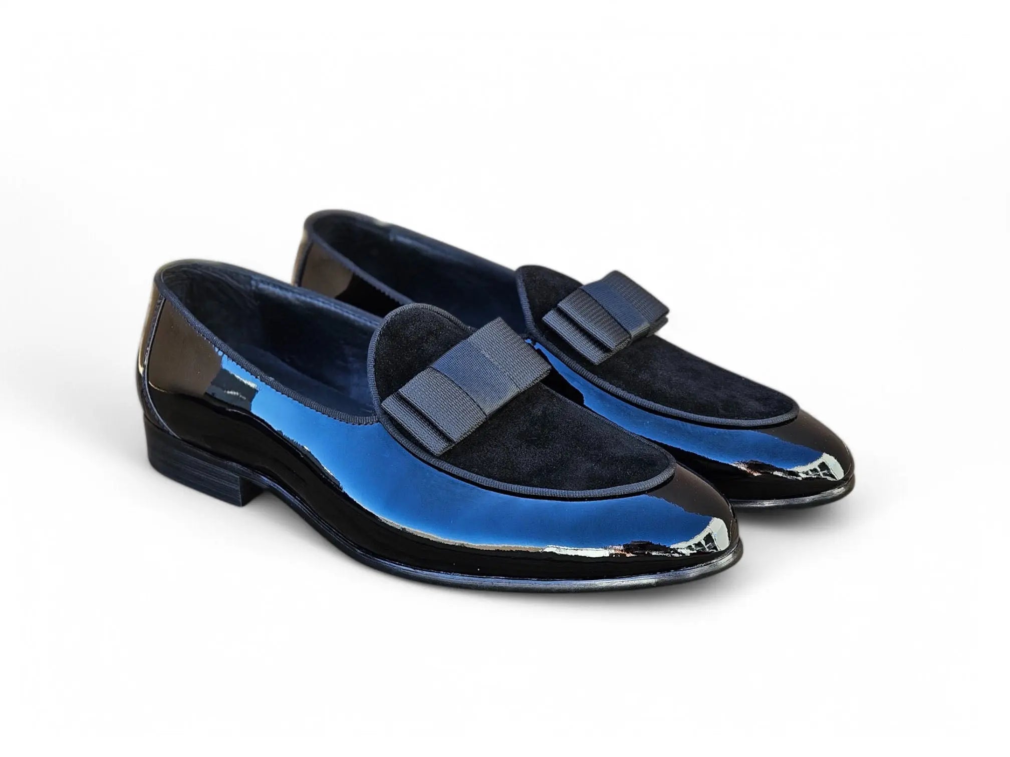 Bow Tie Patent Leather Formal Shoe