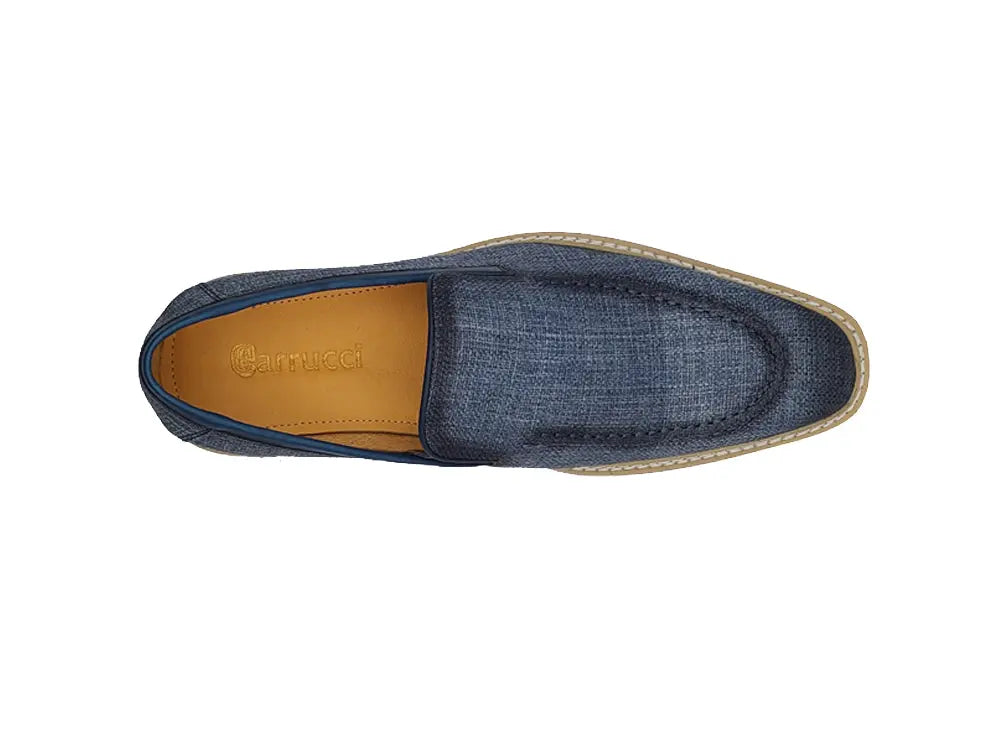 Burnished Linen Loafer
