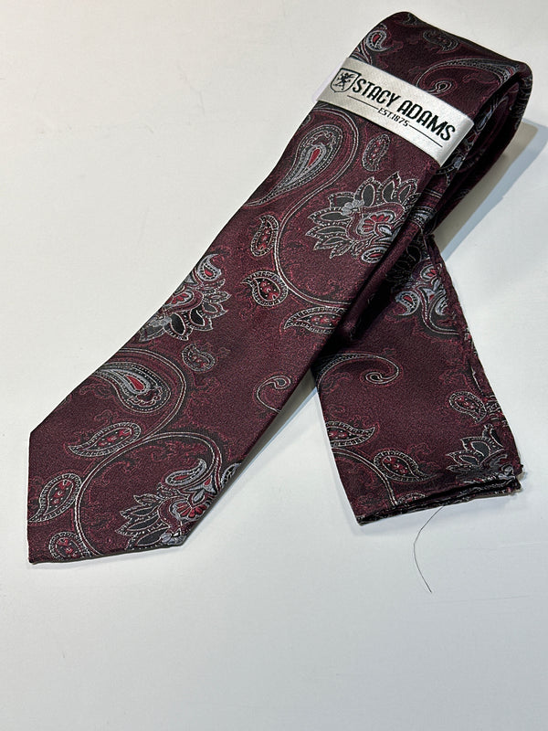 Stacy Adams SA9400-10-24#2  Printed Tie & Hanky