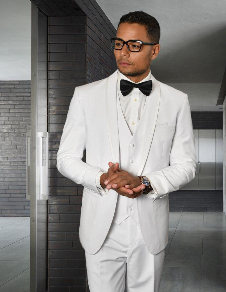 Statement CAESAR 3 Piece Tuxedo White