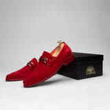 Tayno The Caprio Silk Loafer Red