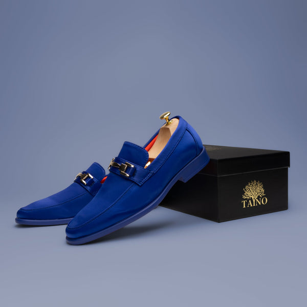 Tayno The Caprio Silk Loafer Royal