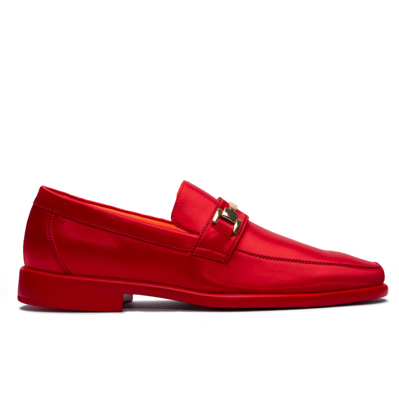 Tayno The Caprio Silk Loafer Red