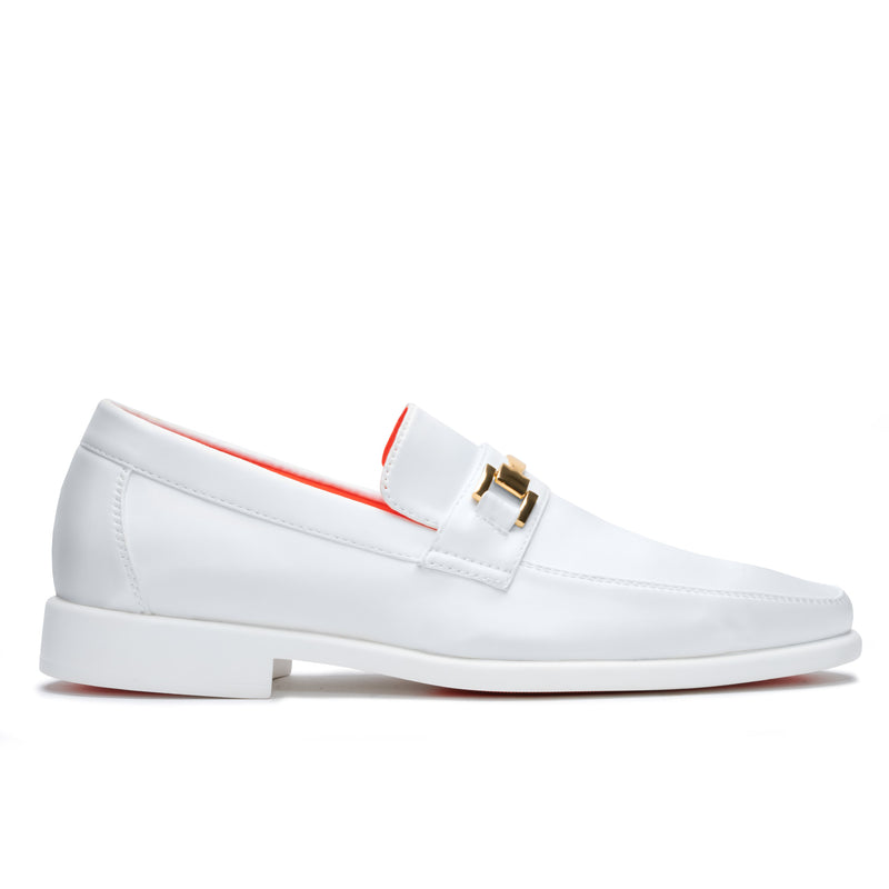 Tayno The Caprio Silk Loafer White