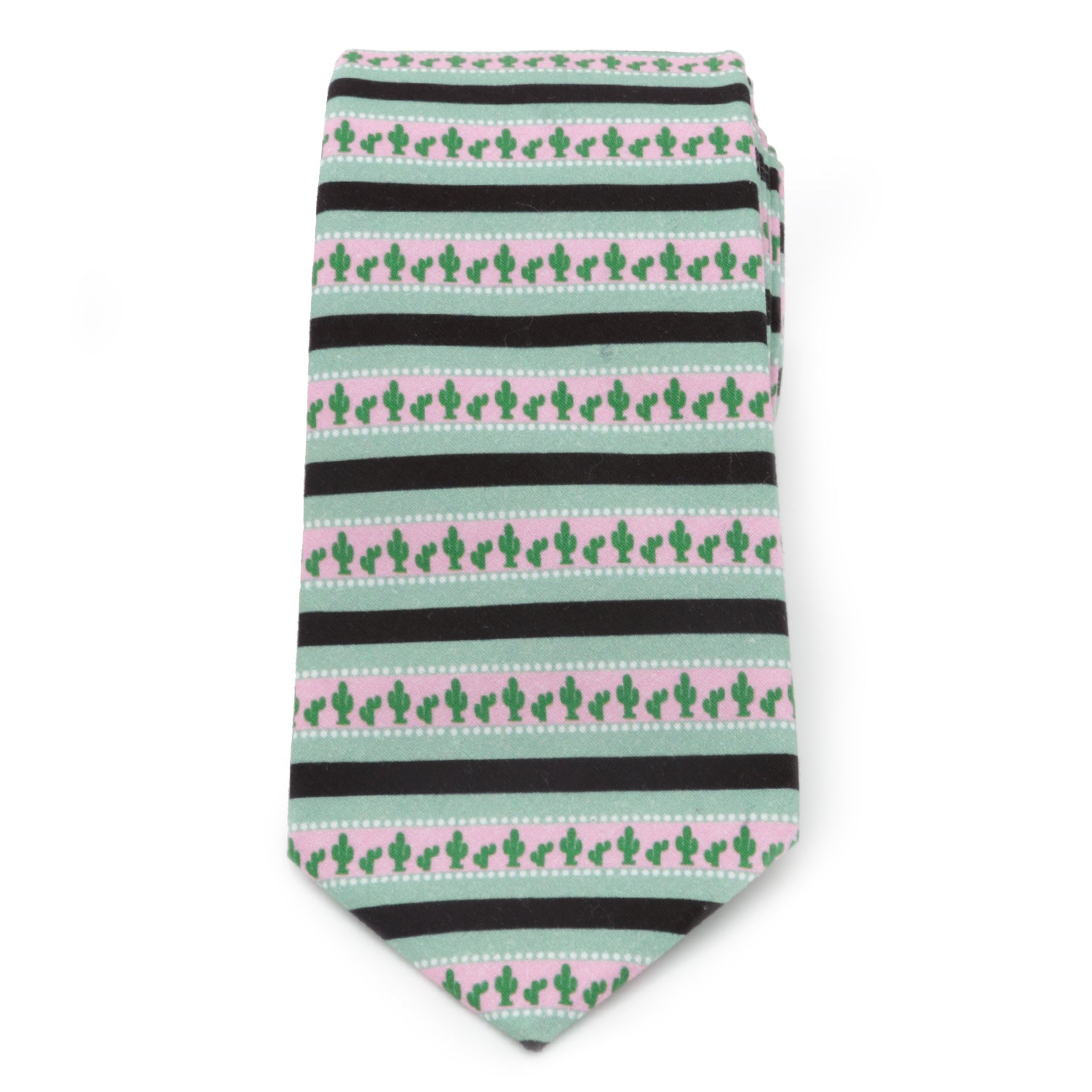 Texas Cactus Stripe Sage Men’s Tie