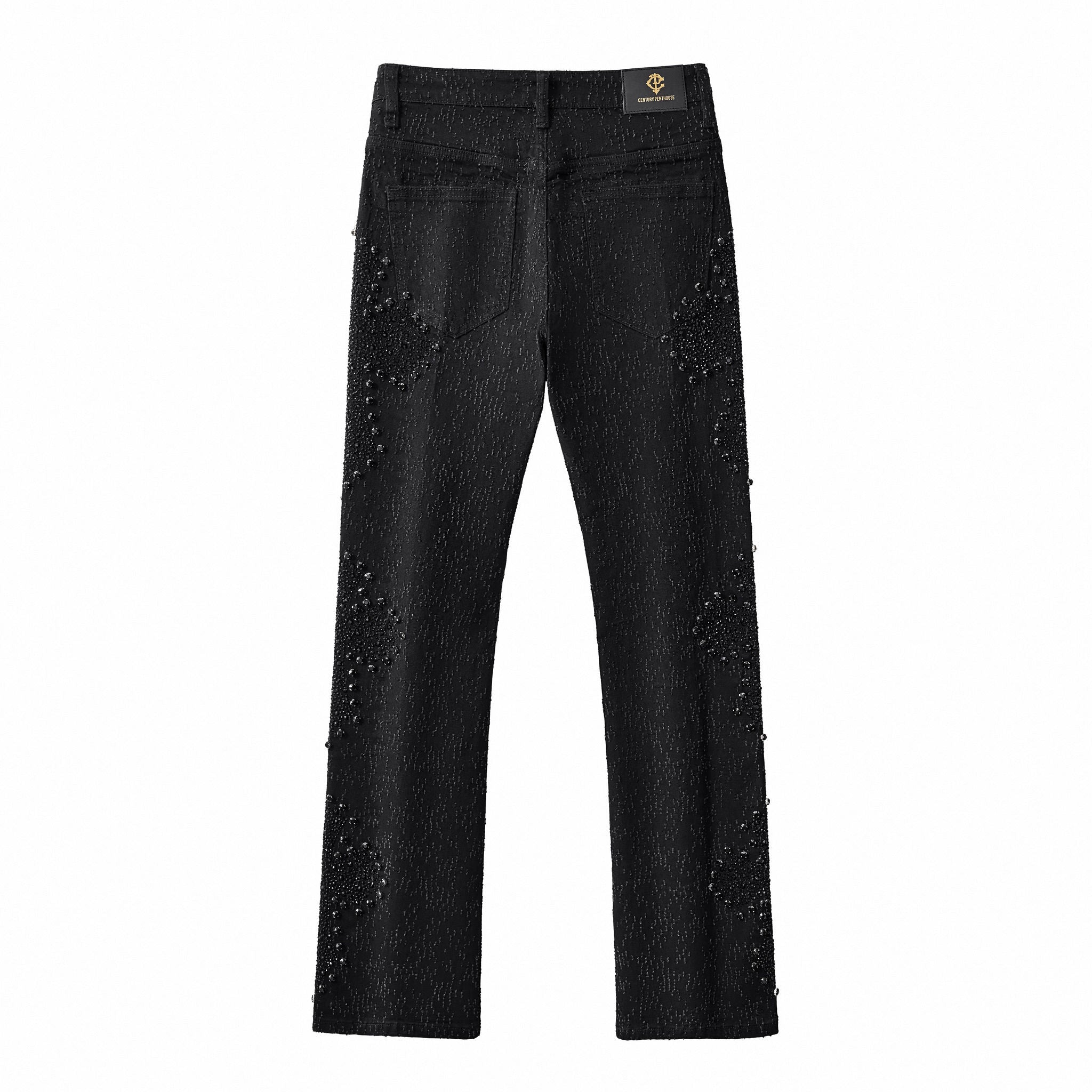 Sanctum Cross Denim Pant – Century Penthouse BLACK/BLACK