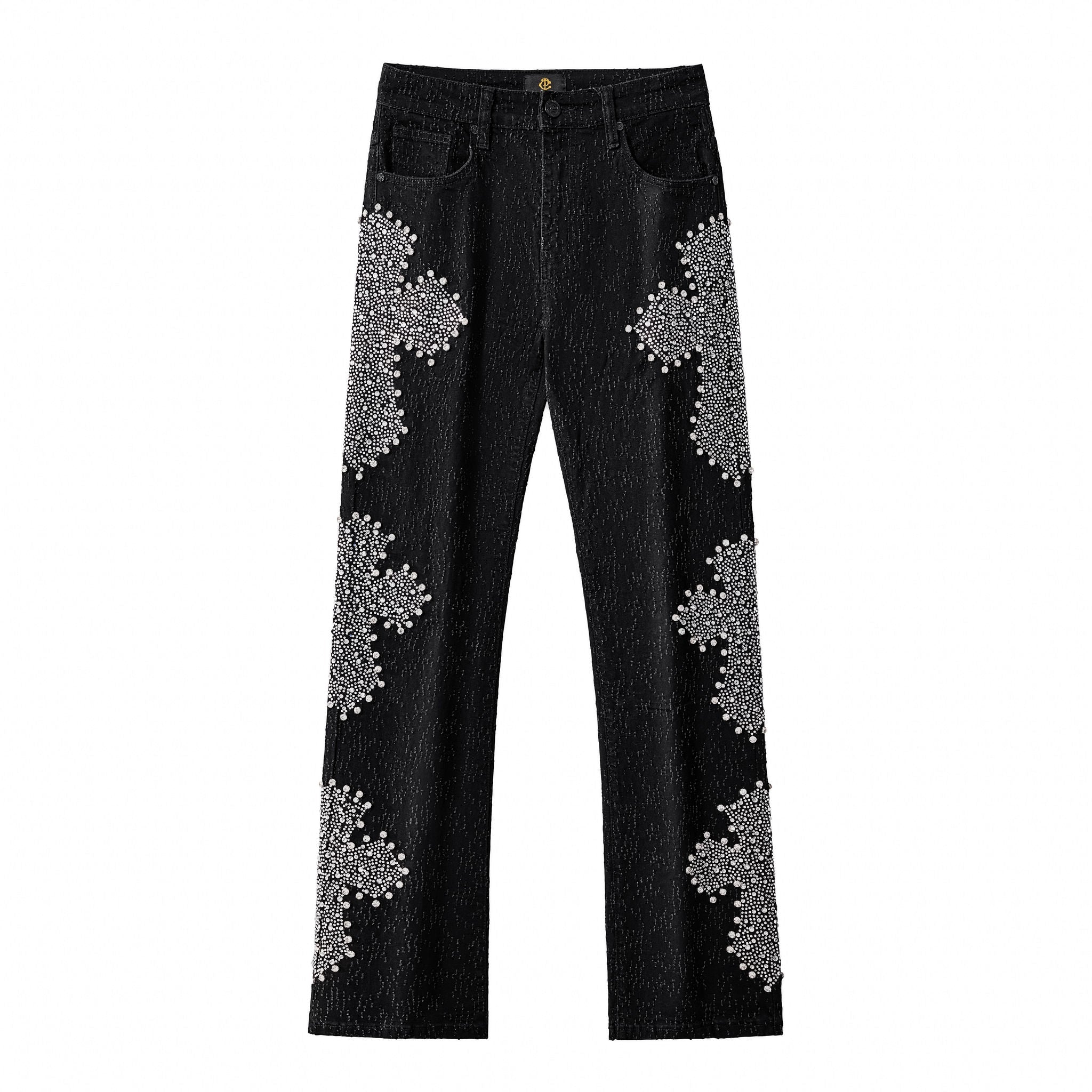 Sanctum Cross Denim Pant – Century Penthouse BLACK/SILVER