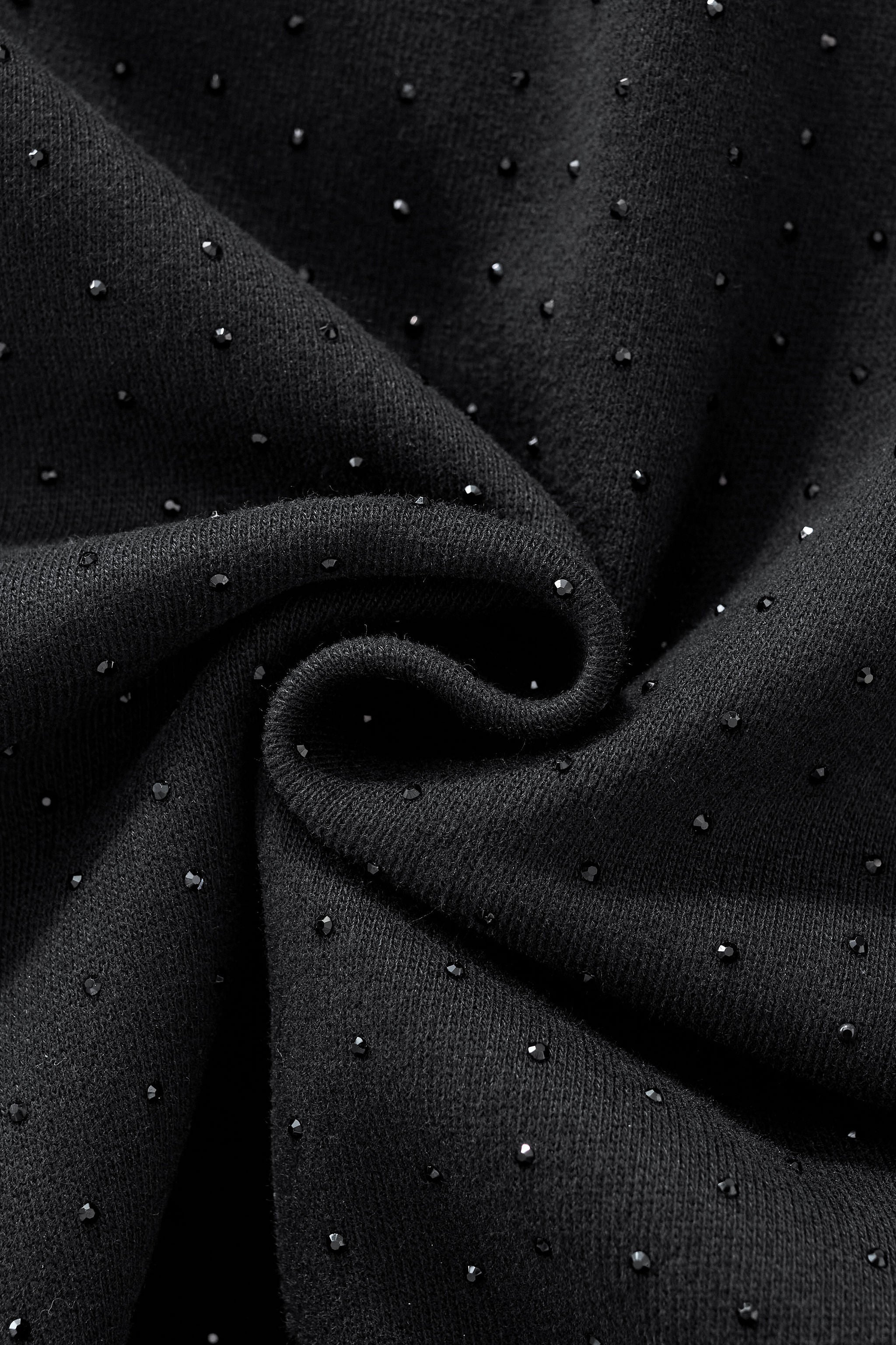 Radiant Grid Stone Hoodie & Jogger Set BLACK