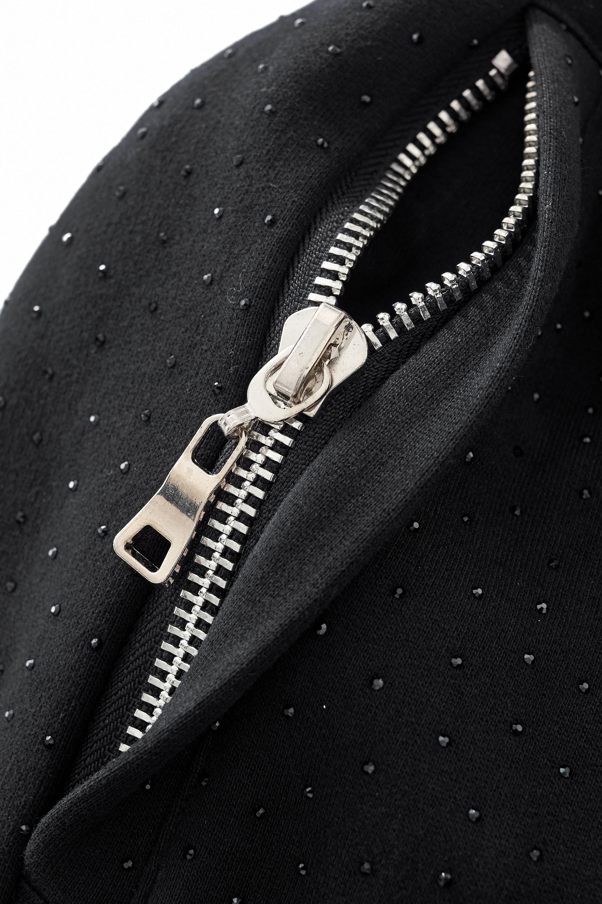 Radiant Grid Stone Hoodie & Jogger Set BLACK