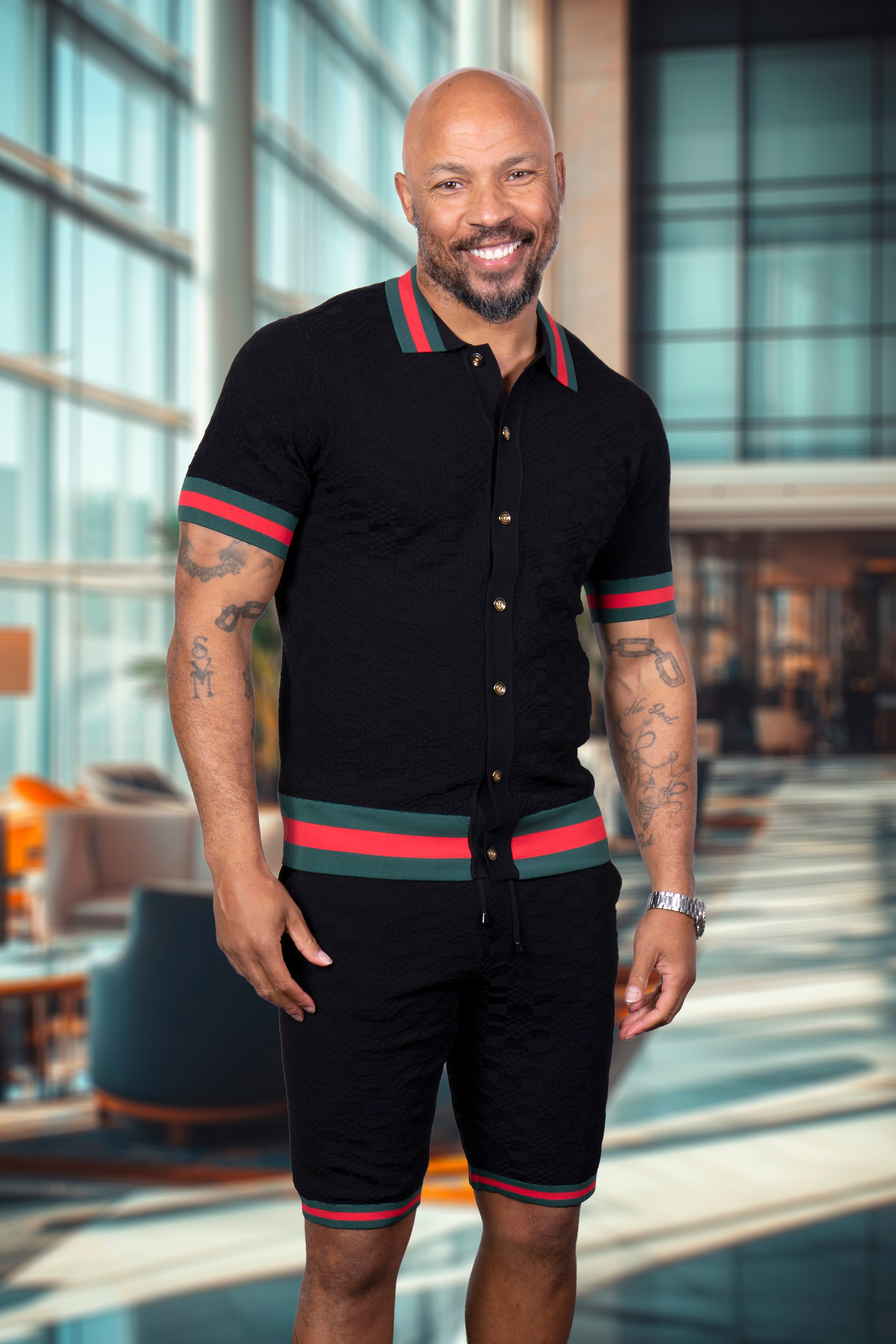 Prestige CKJ-6126 Short Set Black