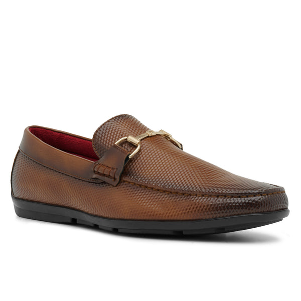 Tayno Claicus Pu Shoes Cognac