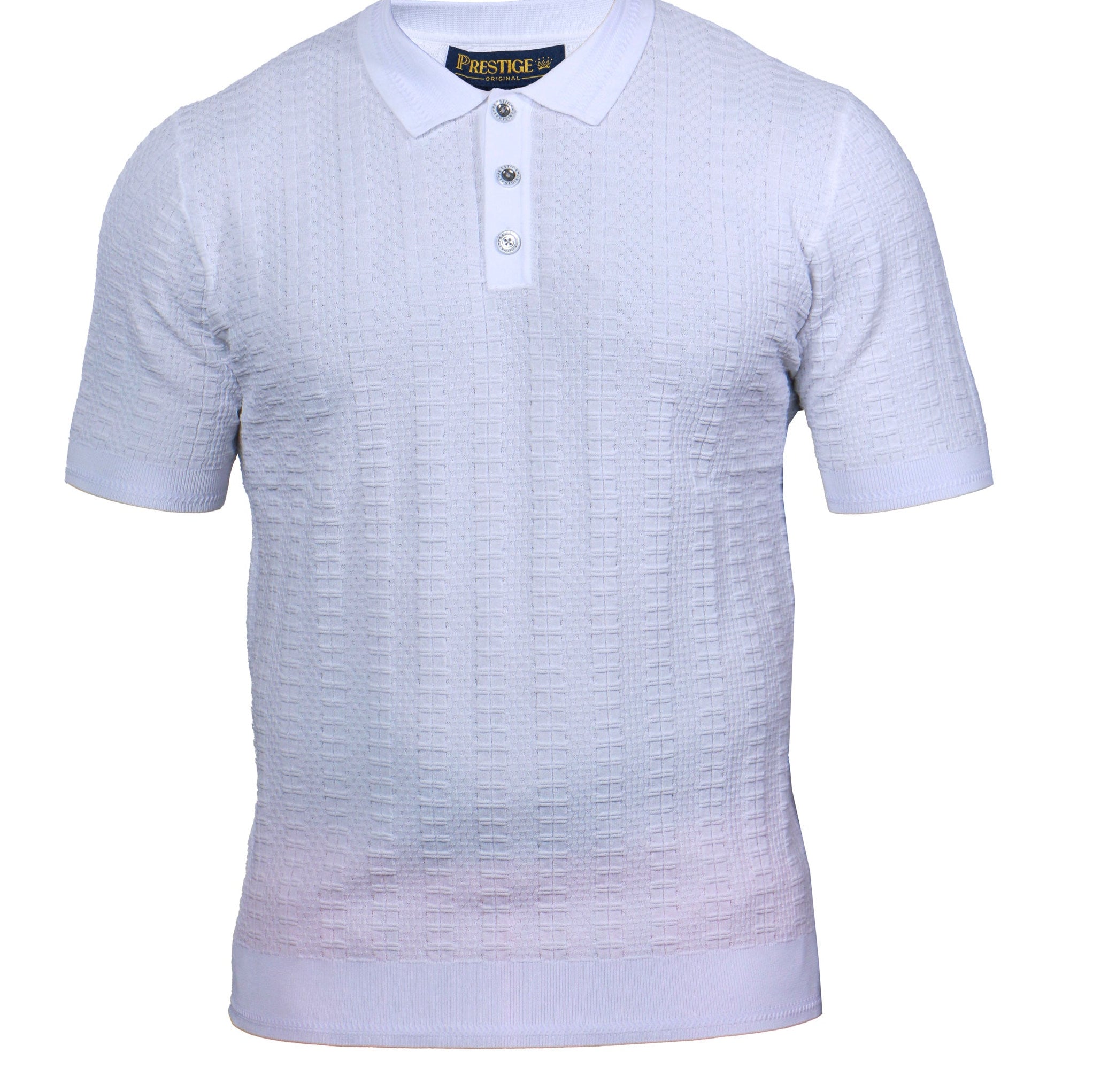 Prestige CMK-300 Short Sleeve Knit White