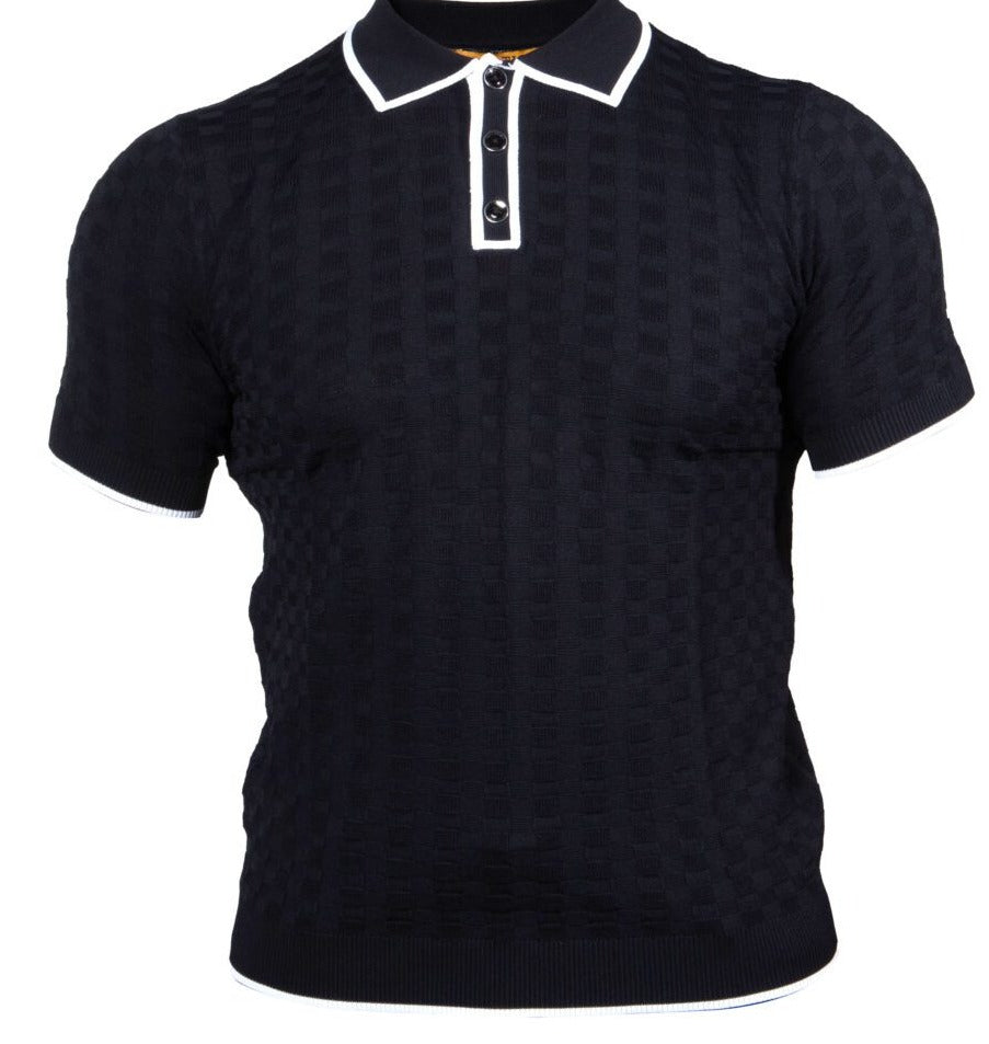 Prestige CMK-373T Short Sleeve Polo Black