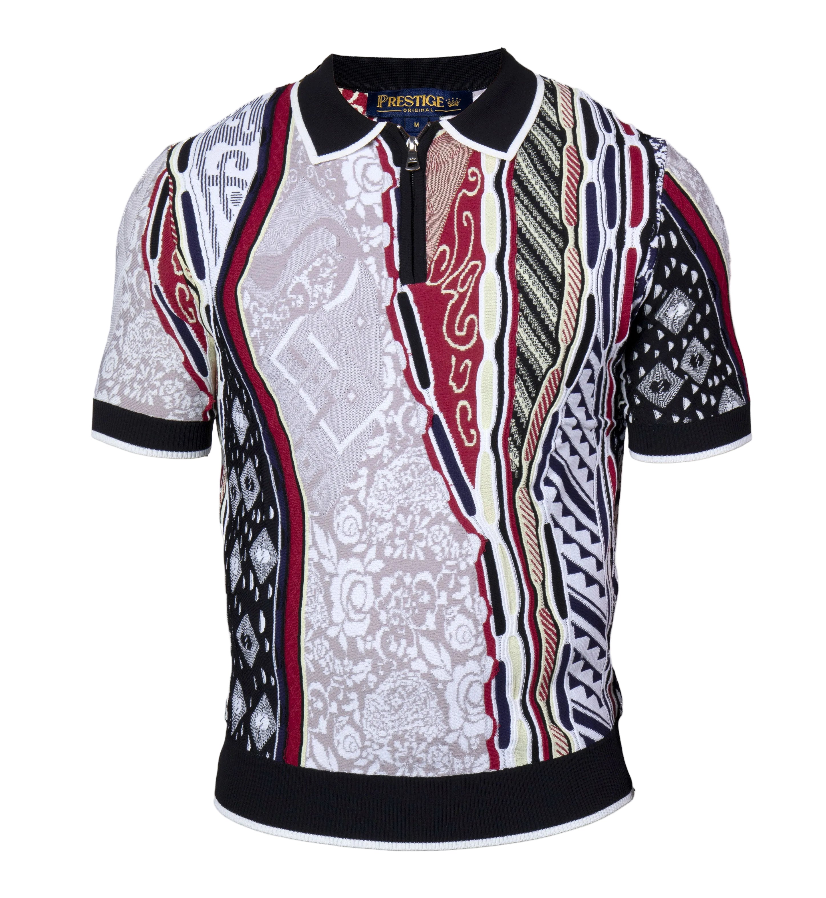 Prestige CMK-6002 Short Sleeve Knit Black