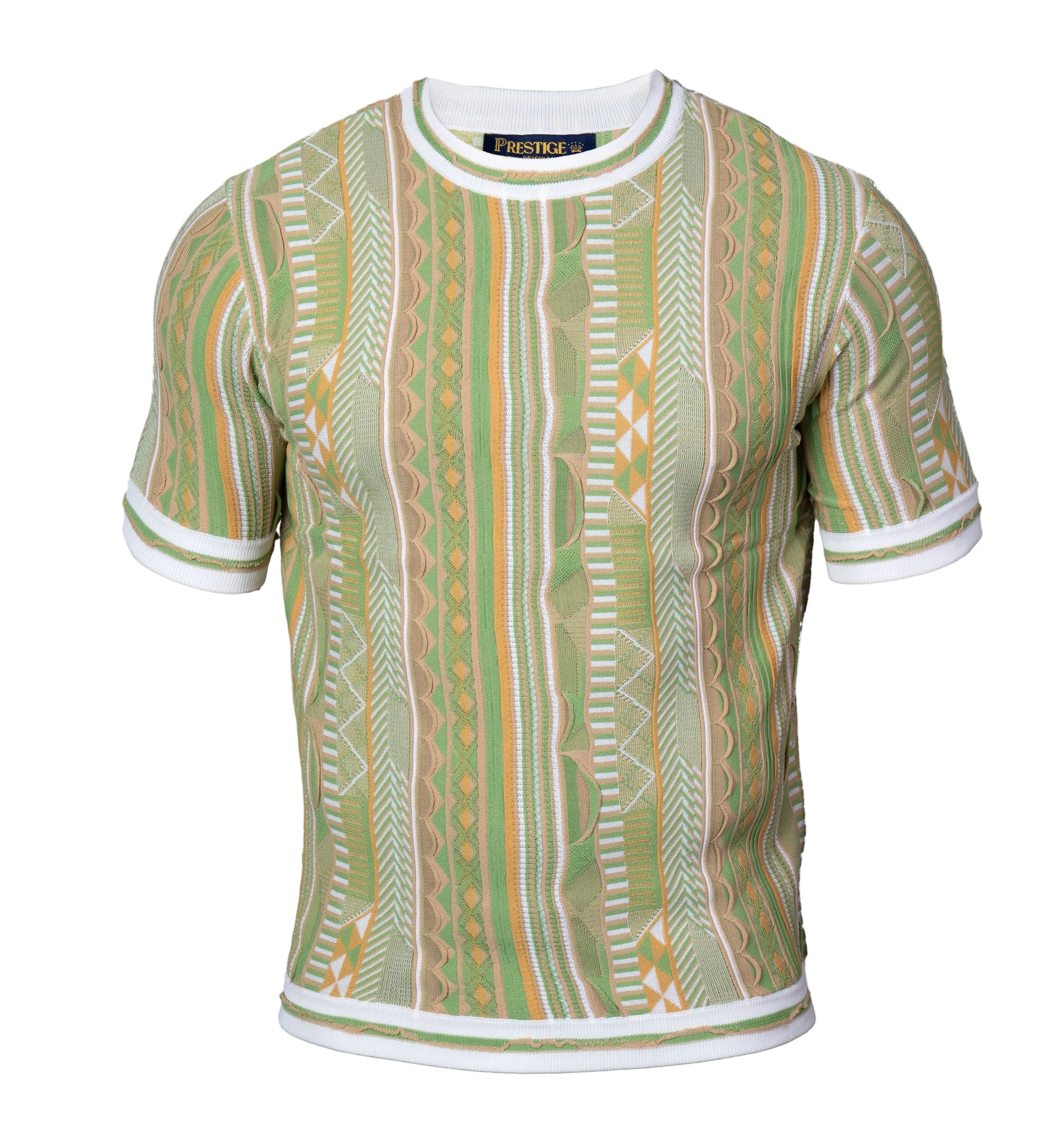 Prestige CMK-6004 Short Sleeve Knit Pistachio