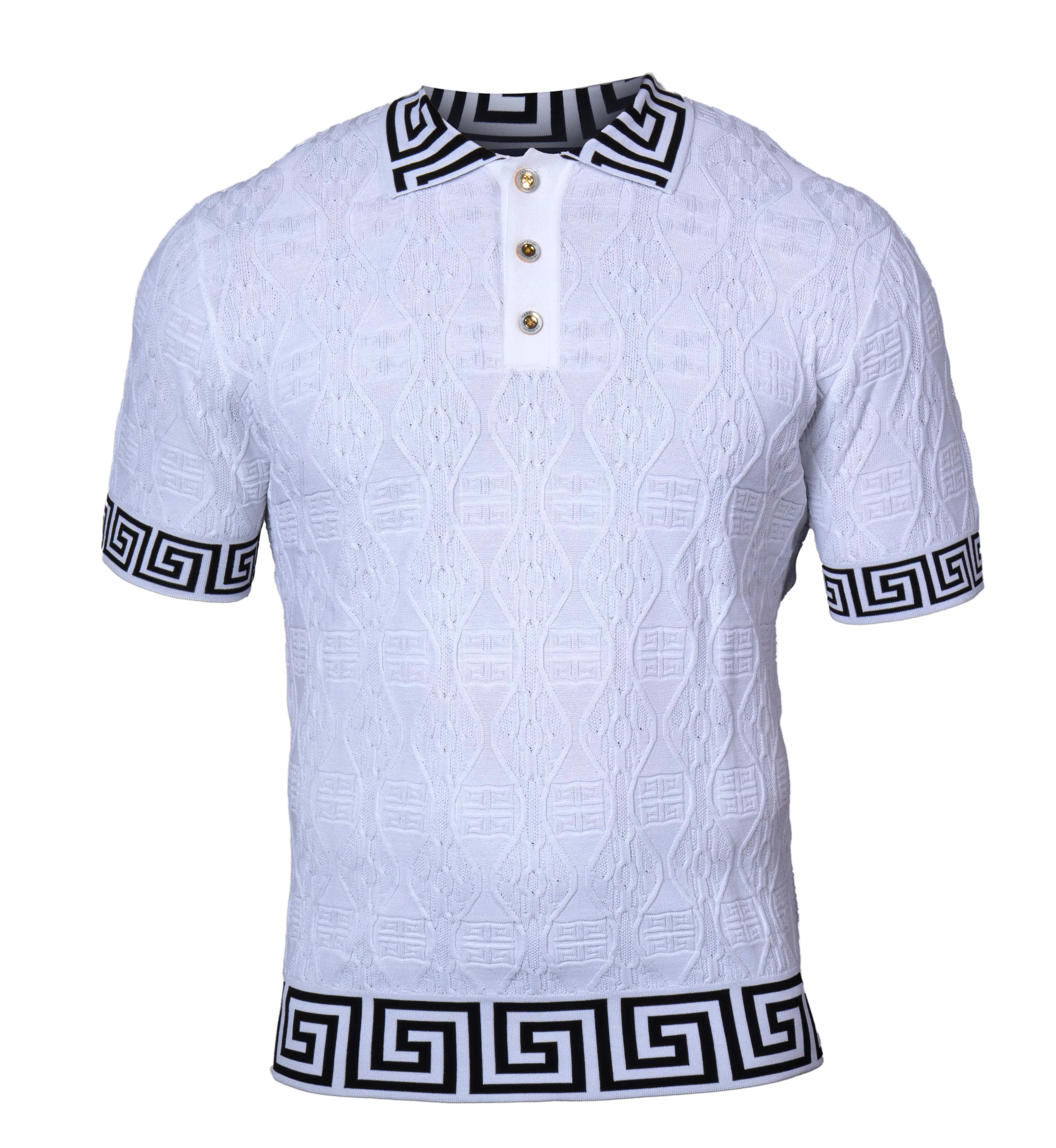 Prestige CMK-6030 Short Sleeve Knit White