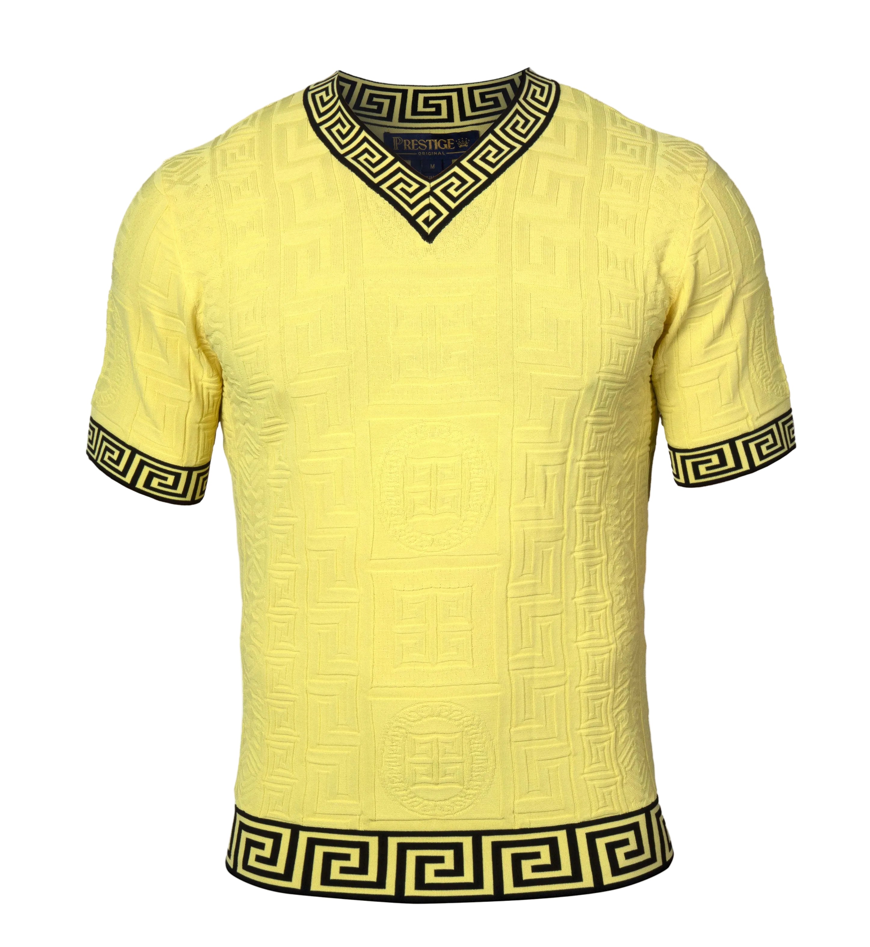 Prestige CMK-6032 Short Sleeve Knit Yellow