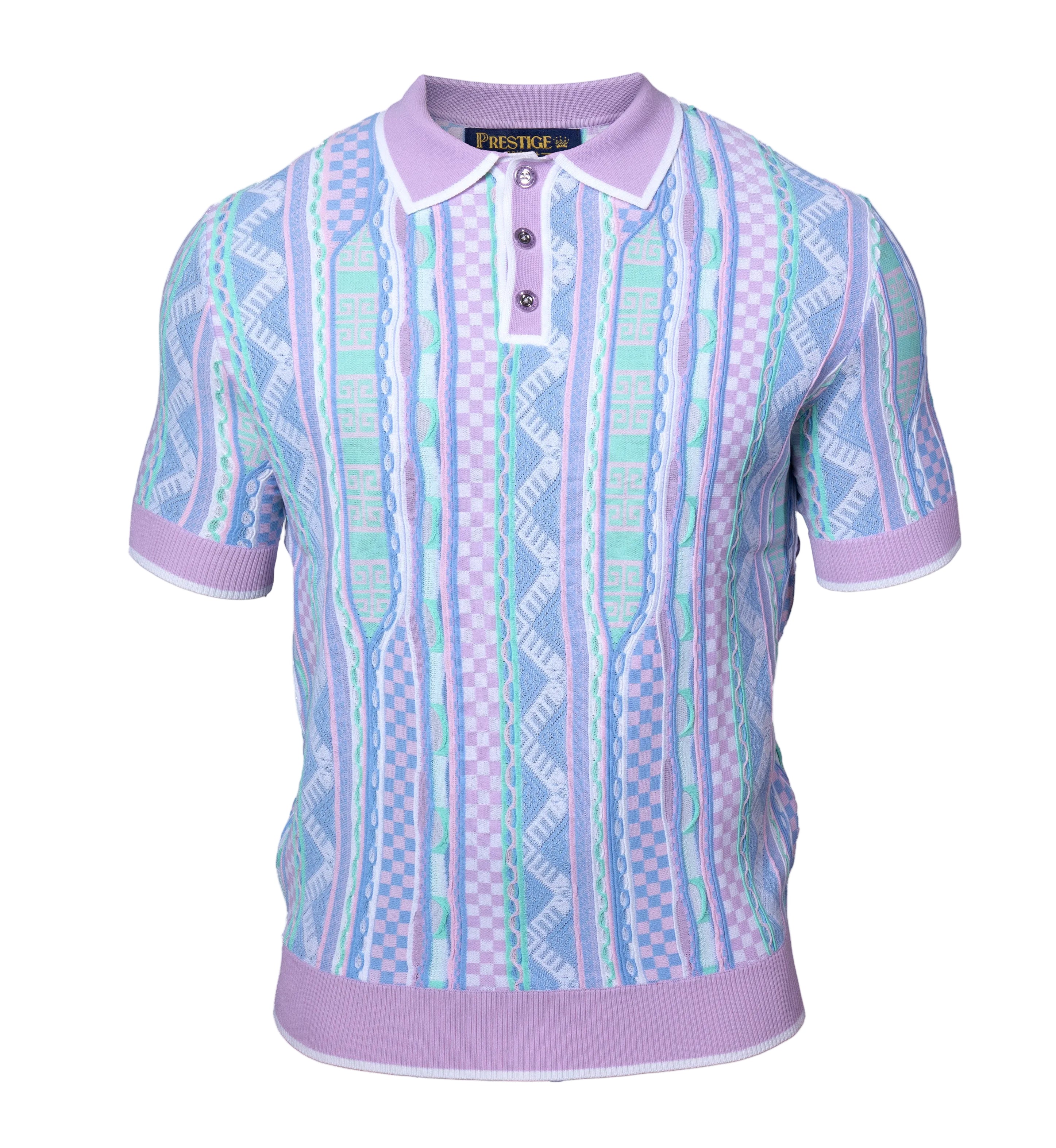 Prestige CMK-6041 Short Sleeve Knit Lilac