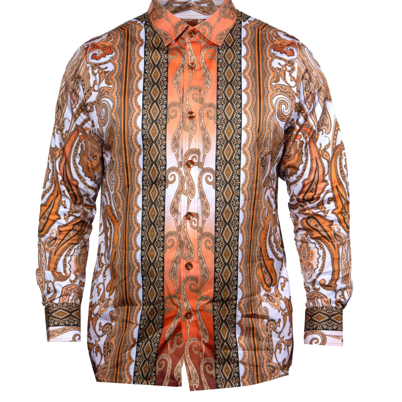 Prestige COT-401  Long Sleeve Shirt Rust