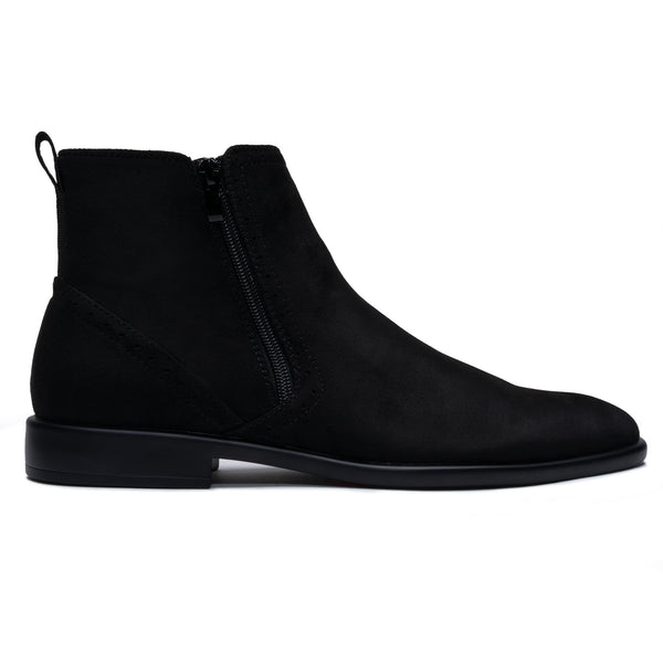 Tayno The Coupe Suede Chelsea Boot Black