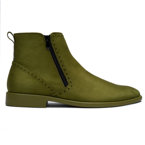 Tayno The Coupe Suede Chelsea Boot Lime