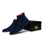 Tayno The Coupe Suede Chelsea Boot Navy