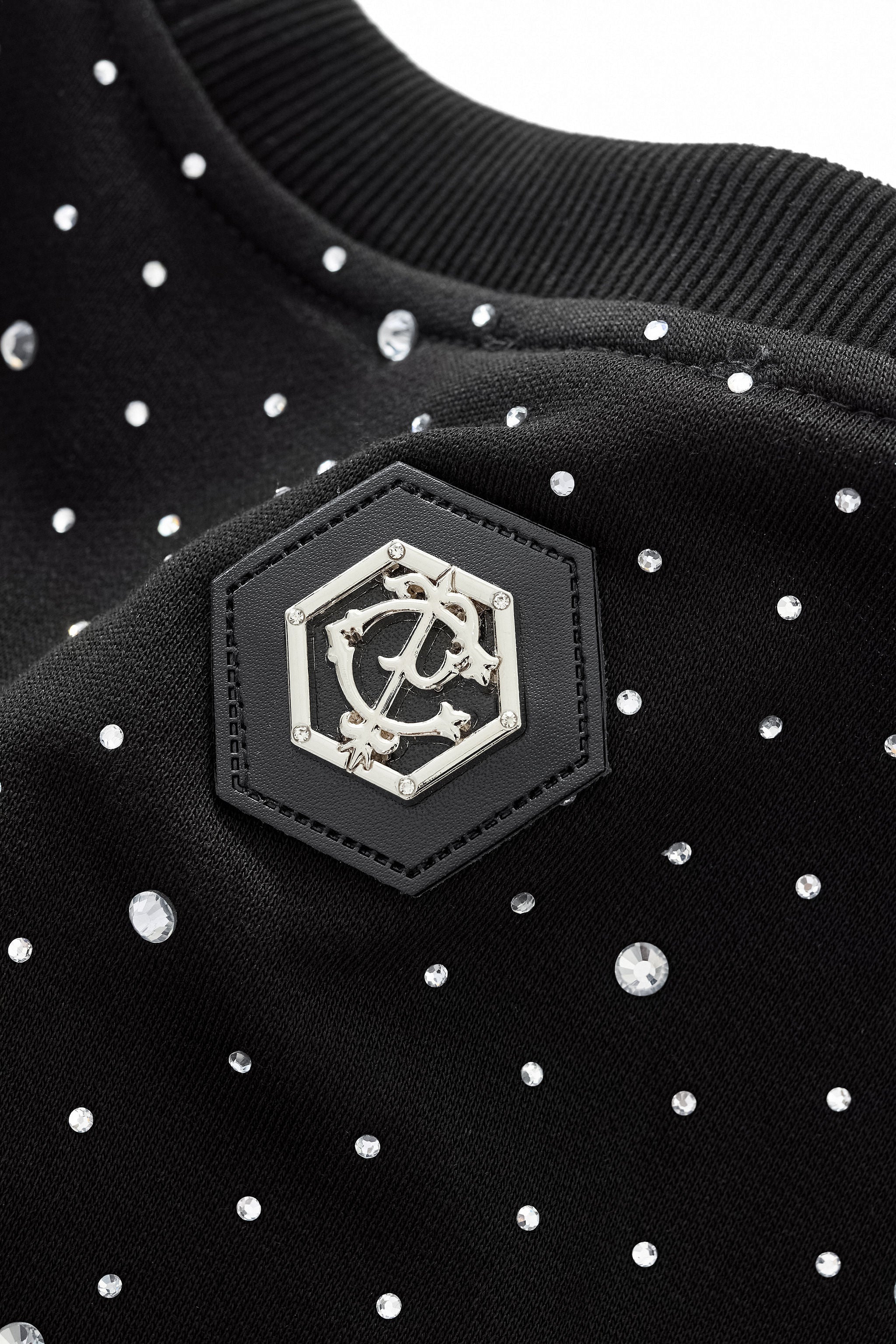 Stellar Scatter Sweatshirt – Century Penthouse BLACK/SILVER