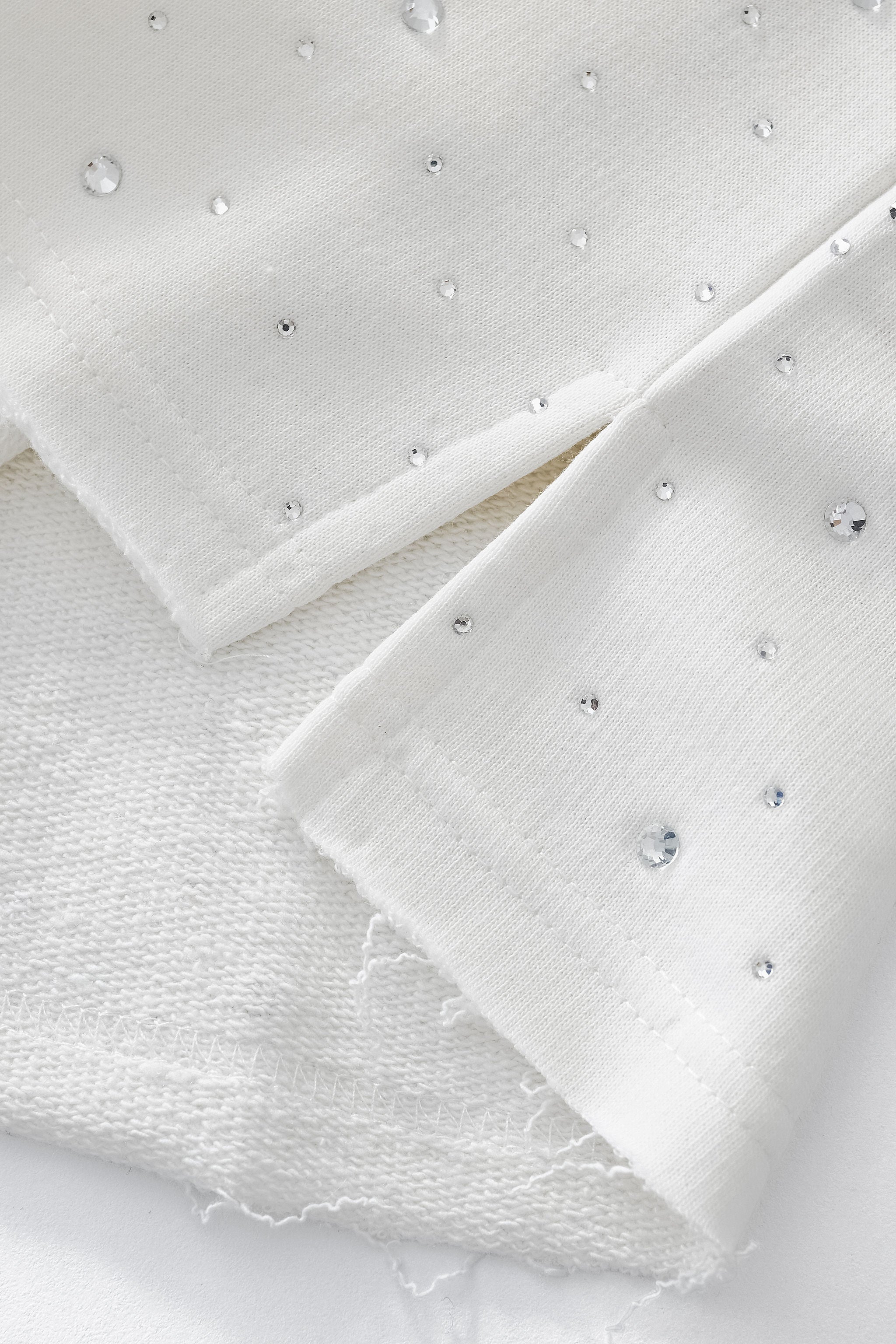 Stellar Scatter Sweatshirt – Century Penthouse WHITE/SILVER