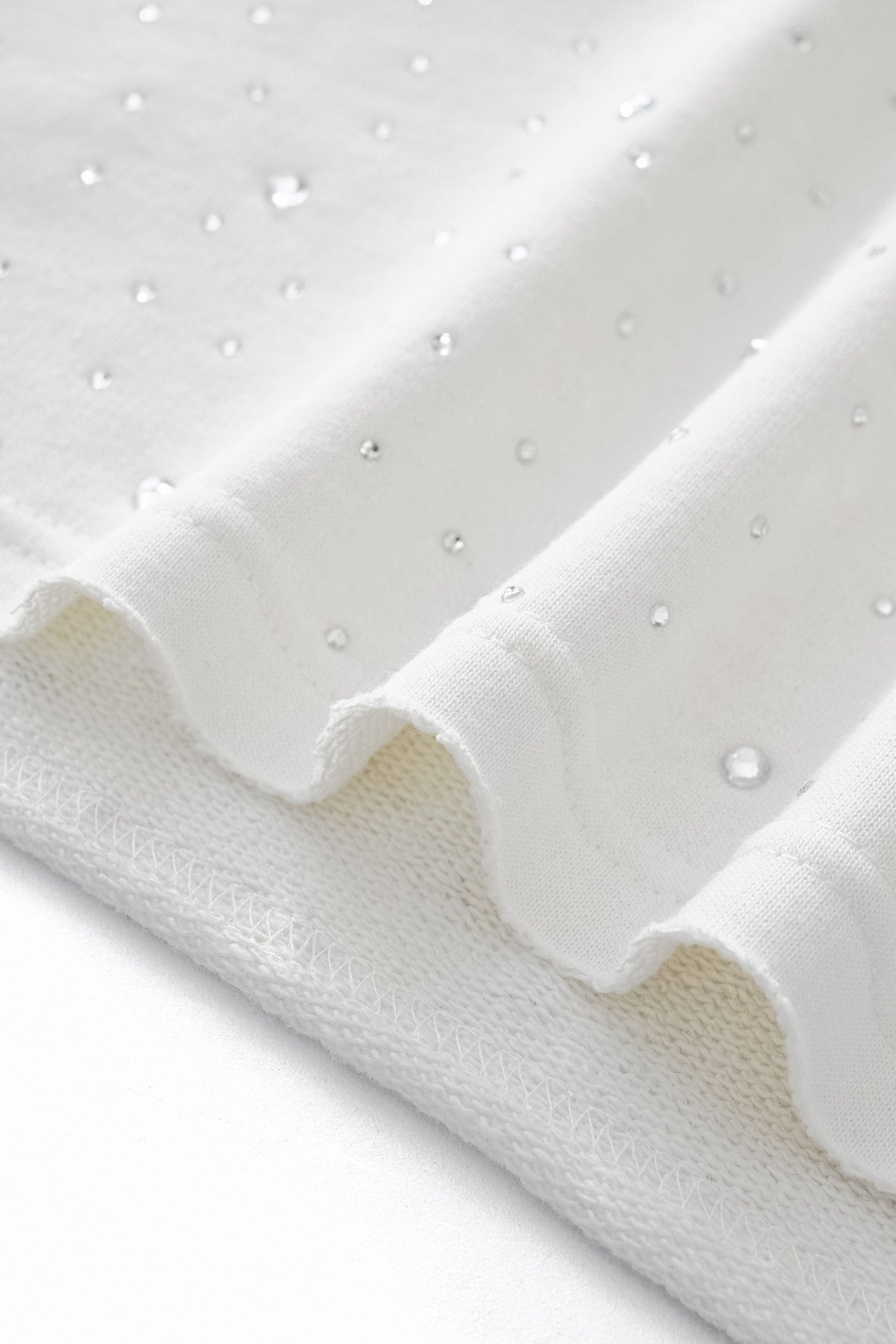 Stellar Scatter Sweatshirt – Century Penthouse WHITE/SILVER