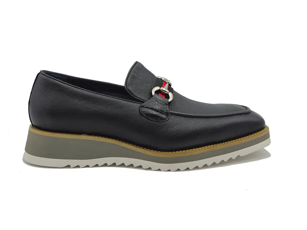 Calfskin Slip-On Horsebit Loafer
