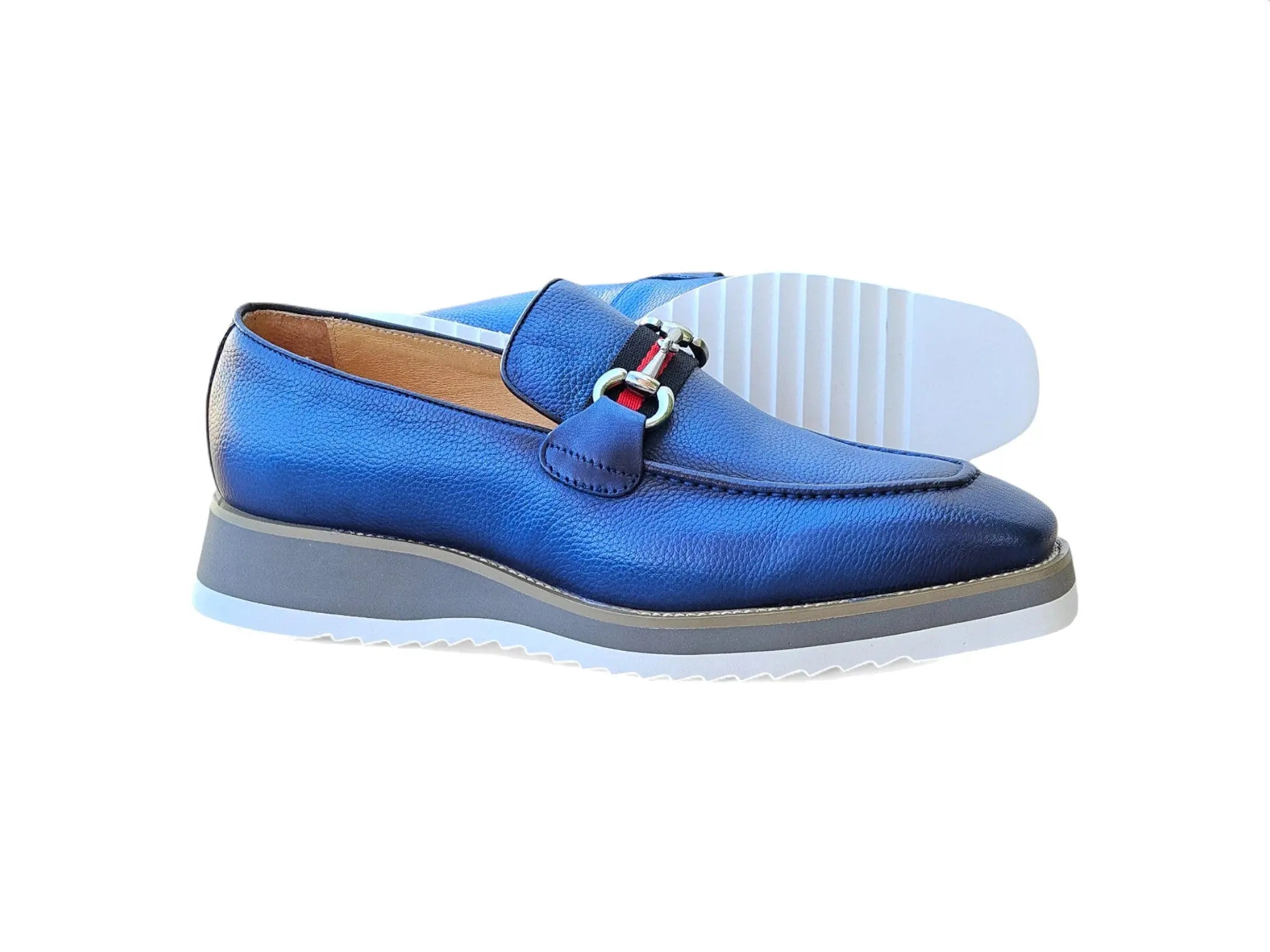 Calfskin Slip-On Horsebit Loafer