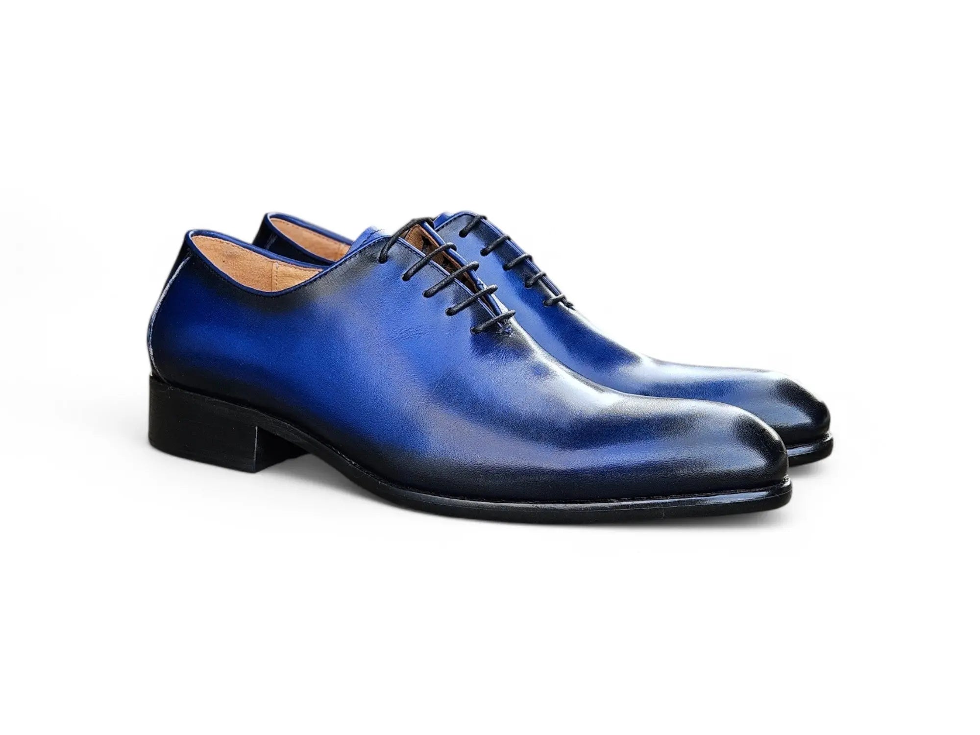 Calfskin Whole Cut Lace-up Oxford